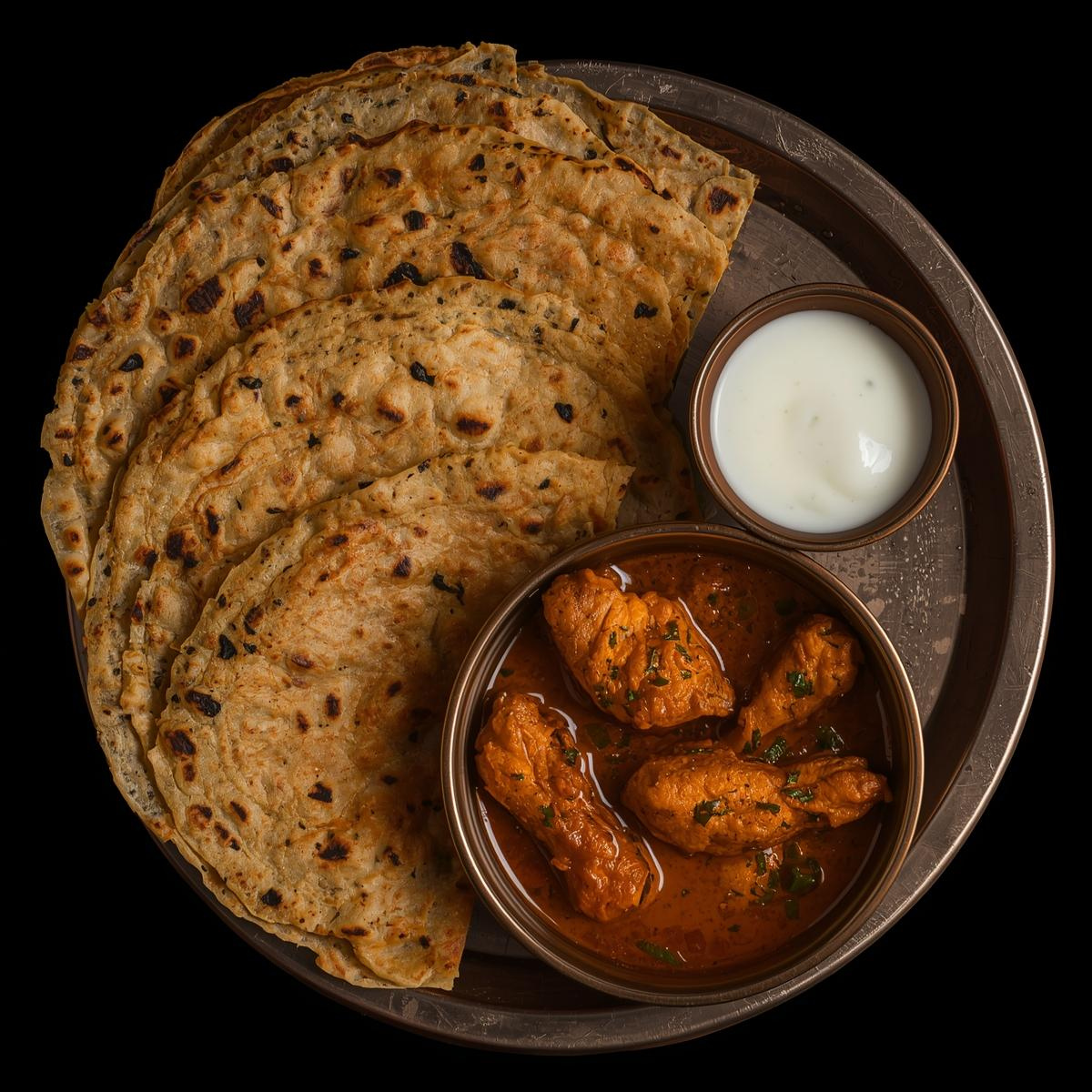 Non-Veg Paratha Meal